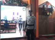 Ciptakan Situasi Kondusif Pada Momen Keagamaan, Polres Touna Laksanakan Pengamanan Ibadah Perayaan Natal 2024
