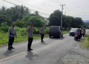 Personil Polsek Ampana Tete Laksanakan Pengamanan Peringatan Maulid Nabi Muhammad SAW