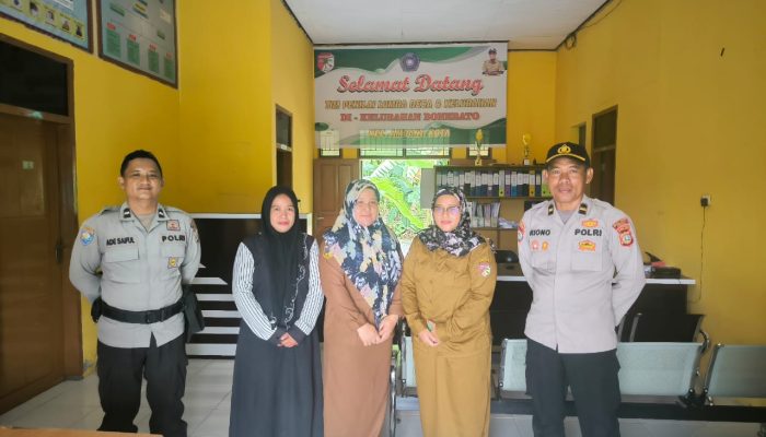 Sat Binmas Polres Touna Sambang Koordinasi Kepada Perangkat Kelurahan dan Desa