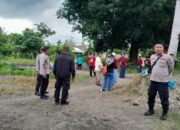 Dukung Program Ketahanan Pangan, Wakapolres Touna Cek Lahan Pertanian Di Kelurahan Ampana