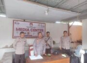 Wakapolres Touna Cek Pesonel Jaga Kantor Penyelenggara Pilkada, Ini Pesannya