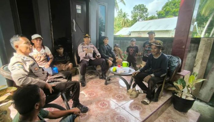 Melalui Jumat Curhat, Warga Saluaba Minta Polisi Patroli Rutin di Jam Rawan