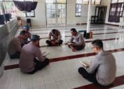 Polsek Ampana Kota Laksanakan Binrohtal Rutin Membentuk Karakter Polri Yang Humanis