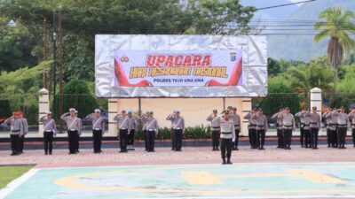 Jadi Irup Pada Upacara Hari Kesadaran Nasional, Ini Pesan Wakapolres Touna
