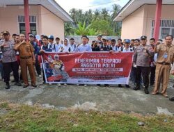 Kunjungi SMK Negeri 3 Ampana Kota, Polres Touna Sosialisasi Penerimaan Terpadu Anggota Polri 2025