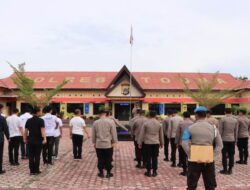 Polres Touna Terjunkan Ratusan Personil Amankan Tahapan Pelantikan Bupati dan Wakil Bupati Terpilih Di Ampana