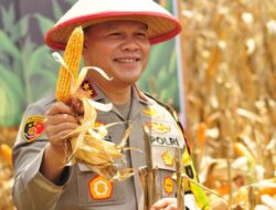 Kapolda Sulteng Pimpin Panen Raya Jagung Serentak, Wujudkan Asta Cita