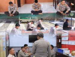 Polres Touna Rutin Laksanakan Binrohtal Bentuk Mental dan Kepribadian Personil
