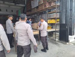 Jaga Stabilitas Harga Selama Bulan Suci Ramadhan, Polres Touna Gelar Sidak di Pasar Sore Dondo