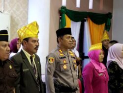 Kapolres Touna Hadiri Serah Terima Jabatan Bupati Dan Wakil Bupati Terpilih
