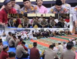 Polres Touna Gelar Buka Puasa Bersama Insan Media dan Santri Ponpes Khairul Amin