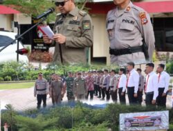 *Wakapolres Touna Dampingi Bupati Touna Jadi Irup Apel Gelar Pasukan Ops Ketupat Tinombala 2025 *