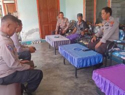 Sambang Kepada Tokoh Adat, Kasat Binmas Minta Tokoh Ajak Masyarakat Jaga Kamtibmas