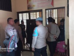 Wakapolres Touna Cek Kesiapan dan Berikan Arahan Kepada Personel Piket