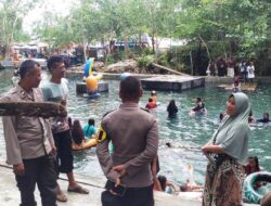 Pimpin Patroli di Objek Wisata, Kapolsek Ampana Kota Himbau Masyarakat Jaga Keselamatan