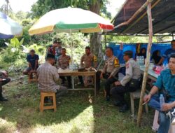 Polres Touna Laksanakan PAM Silaturahmi Bupati Touna dengan Masyarakat Di kawasan Wisata Air Panas Marowo