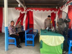 Amankan Arus Balik, Kabag Ops Polres Touna Cek Pos Ops Ketupat Tinombala 2025