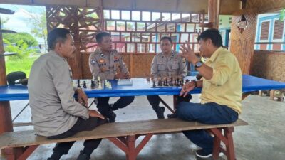 Sambut Hari Buruh 2025, Sat Binmas Polres Touna Silaturahmi Dengan Ketua Serikat Pekerja