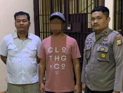 Polres Touna Tahan Oknum Kades Atas Kasus Penganiayaan