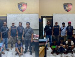 Polisi Ampana Kembali Amankan Pelaku Pencurian, Kali Ini Dua Kasus Yang Berbeda