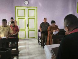 Bangun Karakter Positif WBP, Lapas Ampana Gelar Ibadah Minggu