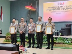 Polres Tojo Una Una Raih 3 Kategori Penghargaan di Bidang Kehumasan