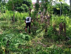 Sat Polair Polres Touna Gelar Kurvei di Desa Uebone, Tingkatkan Kebersihan Pesisir