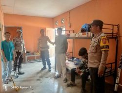 Patroli Dialogis Polsek Tojo Jaga Kamtibmas Tetap Kondusif di Wilayahnya