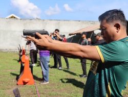 Semarak HUT Bhayangkara ke-79, Polres Tojo Una-Una Gelar Lomba Menembak Antar Instansi