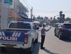 Operasi Patuh Tinombala 2025 Berlanjut: Polres Tojo Una-Una Pastikan Kamseltibcarlantas di Hari Sabtu
