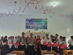 Melalui MPLS, Satlantas Polres Touna Edukasi Siswa SMA 2 Ampana Kota