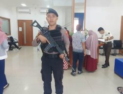 Sat Samapta Polres Tojo Una Una Amankan Objek Vital Perbankan
