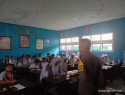 MPLS SMPN 1 Ampana Kota, Kapolsek Ampana Kota Berikan Materi Bela Negara