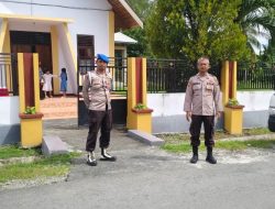Ciptakan Kondusivitas, Polsek Ampana Kota Intensifkan Patroli Dialogis di Gereja-gereja