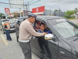 Ops Patuh Tinombala 2025: Polres Tojo Una-Una Galakkan Keselamatan Berlalu Lintas di Dua Titik Strategis!