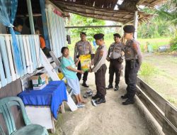 Wujud Kepedulian, Polres Tojo Una-Una Gelar Program “Sat Samapta Berhias”