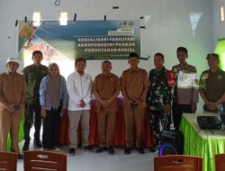 Dukung Ketahanan Pangan, Kanit Binmas Polsek Ulubongka Hadiri Sosialisasi Agroforestri