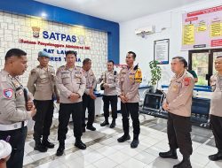 Tim Birorena Polda Sulteng Cek Pelayanan Publik di Polres Tojo Una-Una