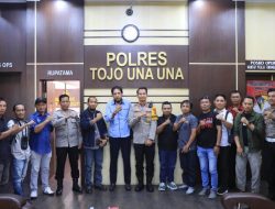Kapolres Tojo Una Una Dukung Penuh Muscab PJS, Perkuat Sinergi Media dan Polri