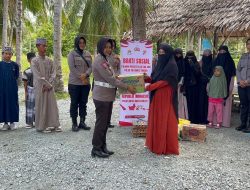 Bakti Sosial Polres Touna: Wujud Syukur dan Kepedulian Polwan Jelang Hari Jadi