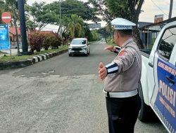 Polres Touna Gencarkan Patroli “Blue Light Patrol” untuk Jaga Keamanan dan Ketertiban Lalu Lintas