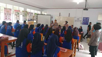 Berani Bicara, Berani Bertindak: Kampanye ‘Rise and Speak’ Sambut Hari Polwan ke-77 di Ampana