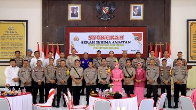 Suksesi Pimpinan: Polres Tojo Una-Una Gelar Syukuran Sertijab Kasatlantas dan Kasihumas