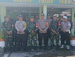 Jaga Stabilitas Wilayah, TNI-Polri Ulubongka Tegaskan Pentingnya Sinergi