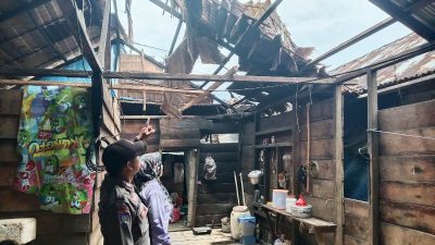 Kerugian Rp300 Juta Akibat Angin Puting Beliung di Walea Kepulauan, 12 Bangunan Rusak