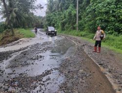 Antisipasi Banjir, Polsek Ulubongka Cek Lokasi Rawan Pasca Hujan Deras