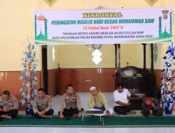 Polres Tojo Una Una Gelar Maulid Nabi, Kapolres Ajak Personel Amalkan Nilai Kemanusiaan