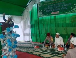 Wujudkan Sinergi, Kapolsek Ampana Tete Hadiri Peringatan Maulid di Desa Pusungi