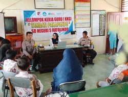 Siswa SMP dan SD di Touna Bertikai, Polsek Ampana Kota Turun Tangan Mediasi