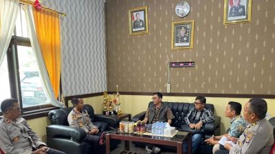 Jaga Ketahanan Pangan, Kapolres Touna Beri Jaminan Pengawalan Bulog